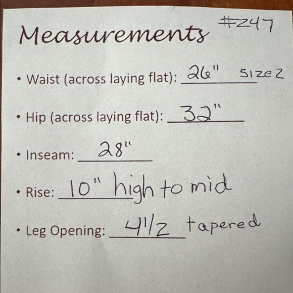 📌Liverpool Los Angeles Women’s Trousers Size 2
Brown Teal Beige Med Rise Taper - Picture 8 of 8